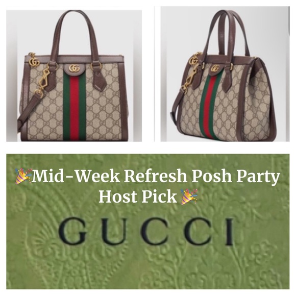 NWOT ~ ๐ GUCCI ~ Ophidia GG Small Tote Bag ~ Authentic ~ Please Read Details โฌ๏ธ - Picture 1 of 16